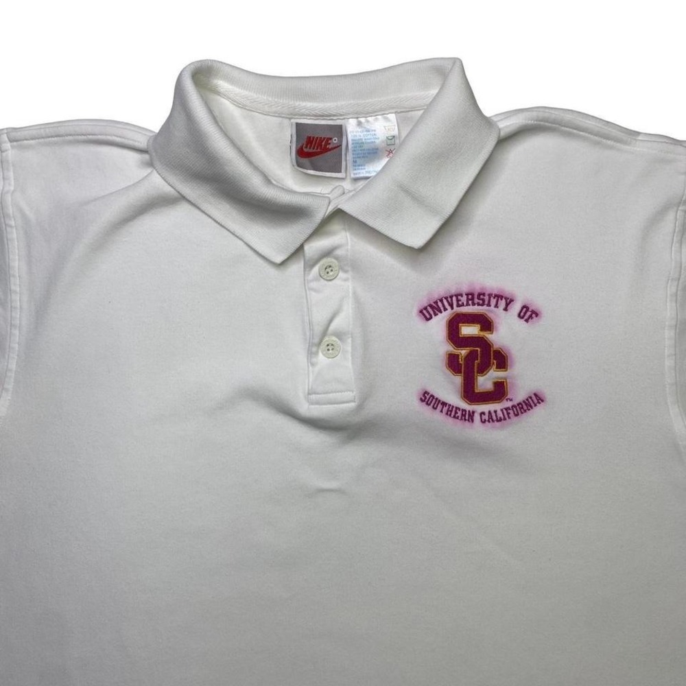 Vintage USC Trojans x Nike college polo shirt‎ M